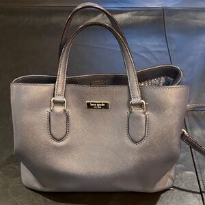 Kate Spade Navy Leather Satchel